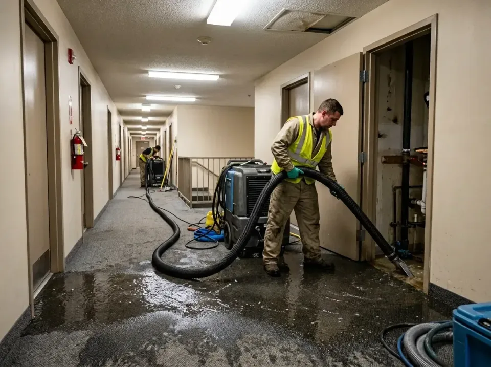 multi-unit-apartment-hallway-f-005 — frequently asked questions, Emergency Burst Pipe Water Extraction & Removal in Bayport,…